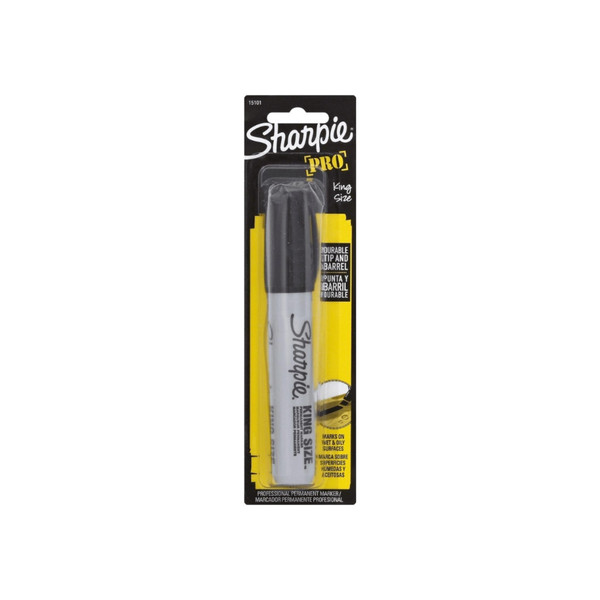 Sharpie King Size Permanent Marker, Black 1 Ea