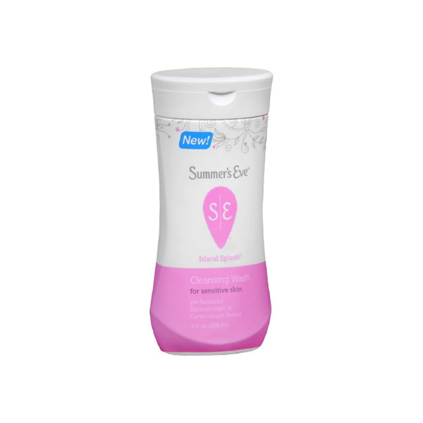 Summer'S Eve Cleansing Wash For Sensitive Skin, Island Splash  9 Oz
