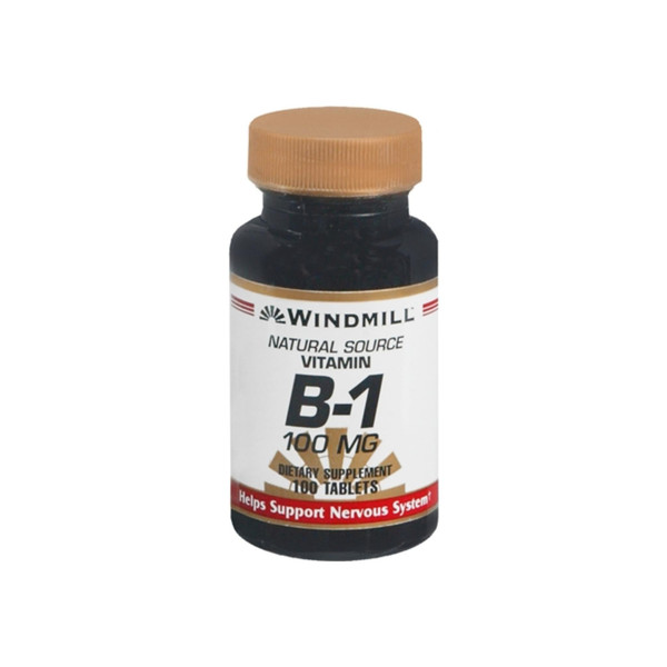 Windmill Vitamin B-1 100 Mg Tablets 100 Tablets