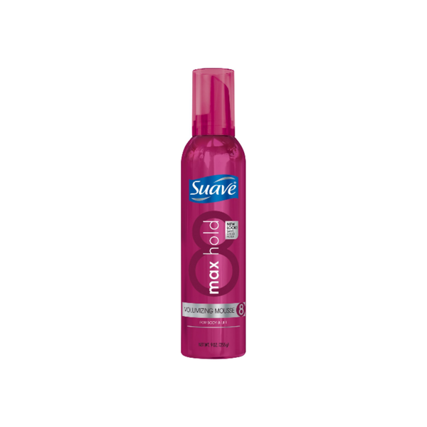 Suave Max Hold 8 Volumizing Mousse 9 Oz