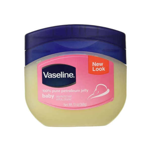 Vaseline 100% Pure Petroleum Jelly, Baby 13 Oz