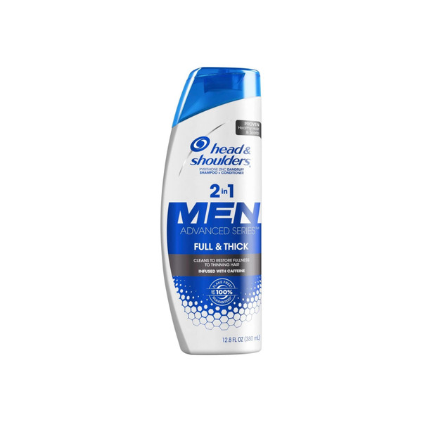 Head & Shoulders Full & Thick 2-In-1 Dandruff Shampoo + Conditioner For Men, 13.5 Oz