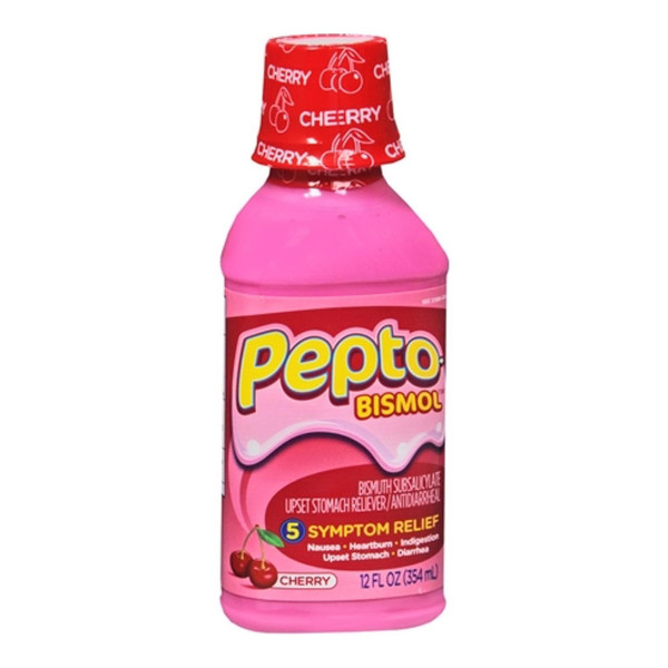 Pepto-Bismol Liquid Cherry 12 Oz