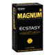 Trojan Magnum Ecstasy Condoms Ultrasmooth Lubricant Large Size 10 Each