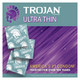 Trojan Ultra Thin Lubricated Latex Condoms 12 Each