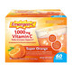 Emergen-C Immune Plus Vitamin C Supplement Powder, Super Orange - 60 Ct