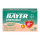 Bayer - Childrens Chewable, Childrens Aspirin Pain Reliever, 81Mg, Orange - 36 Ea