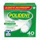 Polident 3-Minute Denture Cleanser Tablets - 40 Ct