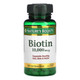 Natures Bounty Biotin, 10,000 Mcg, Rapid Release Softgels - 120 Ea