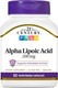 21St Century Healthcare Alpha Lipoic Acid 200 Mg, 60 Count