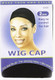 Annie Wig Cap #4400 Black - 2 Pc