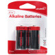 Leader C2 Alkaline Batteries - 2 Ea