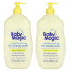 Baby Magic Wash Moisturizing Hair and Body Wash for Daily Use, 30 Oz