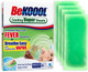 Bekoool Kids Fever Non Medicated Cooling Mint Vapor Sheets, 4 Ea