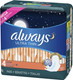Always Ultra Thin Size 4 Overnight Pads With Wings Unscented, 52 Count