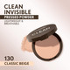 COVERGIRL Clean Invisible Pressed Powder Foundation - 130 Classic Beige