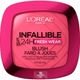 L'OREAL PARIS Infallible Up to 24H Fresh Wear Soft Matte Blush, 010 Confident Pink, 0.31 oz
