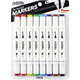 ArtSkills Dual Tip Blendable Permanent Markers - 8 Count