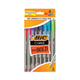 BiC Cristal Xtra Bold Ballpoint Pen Assorted Colors - 8 Count