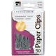 CLi Standard Paper Clips With Reusable Box Jumbo - 50 Count