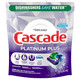 Cascade Platinum Plus Dishwasher Pods, Dish Detergent Actionpacs, Fresh, 17 Count