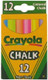 Crayola White Chalk - 12 Ct