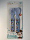 Disney Baby Mickey & Minnie Mouse Fork and Spoon Set  Assorted - 1 Ct