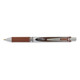 EnerGel RTX Retractable Liquid Gel Pen (0.7mm) Metal Tip Medium Line Brown Ink - 1 Ct