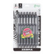 Z-Grip Retractable Ballpoint Pen, 1.0 mm, Black Ink - 7 Pack