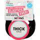 Sc++nci No Damage Nylon Extra Thick Hair Elastics - 10 Ct