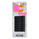 Scünci No-Slip Grip Black Bobbi Pins - 48 Ct