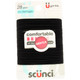 Sc++nci No Damage Gentle Hold Medium Hair Elastics Black - 28 Ct