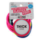 Scunci No Damage Neon Thick Hair Elastics - 10 Ct