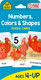 School Zone Numbers, Colors & Shapes Puzzle Cards - 56 Cards