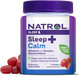 Natrol Sleep+ Calm Gummies, Drug Free Sleep Aid Supplement,  60 Gummies