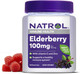 Natrol Elderberry 100Mg Gummies For Immune Health Support, 60 Berry