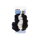 Scunci Effortless Beauty Basic Ruffle Ribbed Twist Scrunchies 3 Ea