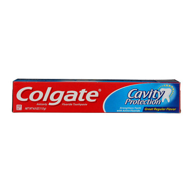 Colgate Cavity Protection Toothpaste with Fluoride for Enamel ...