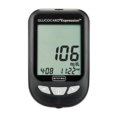 Glucocard Expression Blood Glucose Meter Only - 1 Ea - wisermerchant