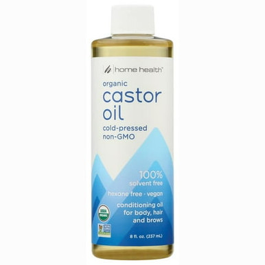 Home Health Original Castor Oil , 8 Fl Oz - wisermerchant