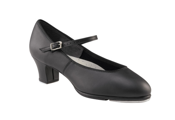 561 - Capezio Adult Leather "Jr. Footlight" 1.5" Heel Tap Shoe