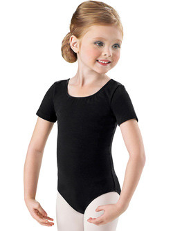 CL5402 - Bloch Girls Short Sleeve Leotard