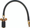 SO-H-6-BW: 1-1/8" Short Inducer for 1-1/4" Copper Pipe-With Hose & Quick Connect Fitting.