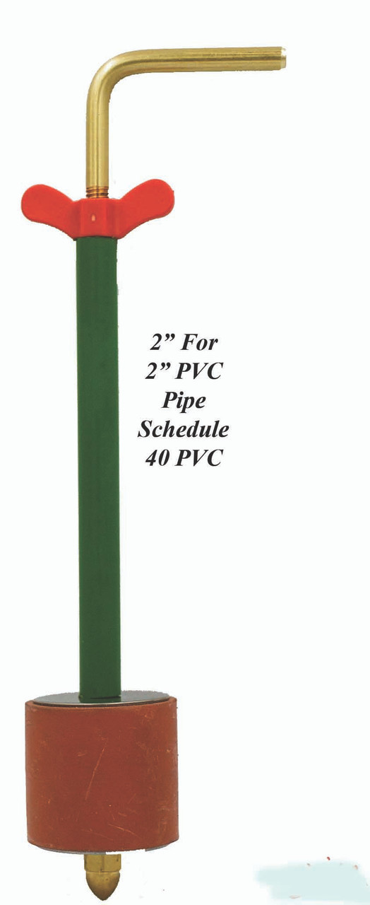 X-14-NW: 2 Long Hook-For 2 PVC Pipe-Nylon Wing Nut.