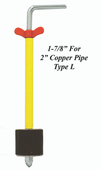 EL-12: 1-7/8"  Long Economy Hook for 2" Copper Pipe