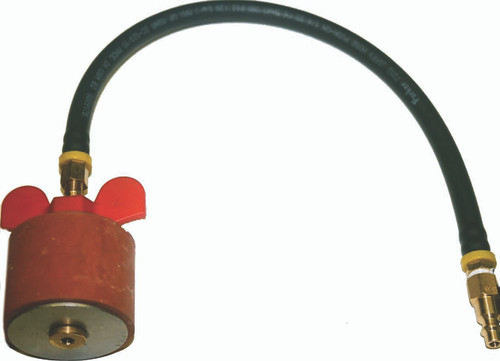 SO-H-18-NW: 2-3/4" Short Open Inducer with Hose & Quick Connect Fitting