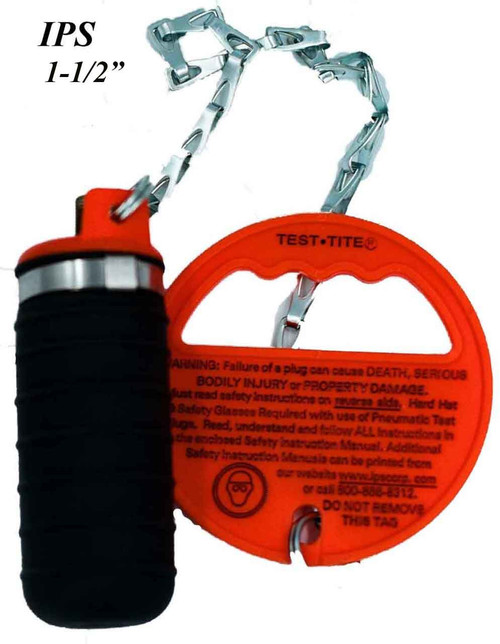BU-1.5-IPS-1-1/2" Inflatable for 1-1/2" Pipe with P/R Valve