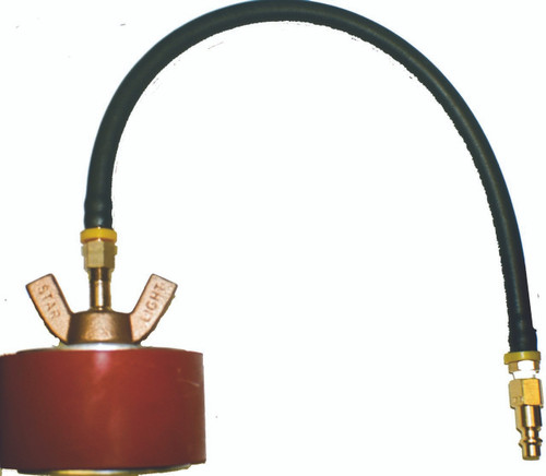 SO-H-21-BW: 3-1/2" Short Open Plug with Hose & Quick Connect Fitting