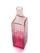 Pink Lemonade & Raspberry Hobnail Handblown Bottle