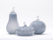Periwinkle - Opaque Set Pumpkin with Tealight